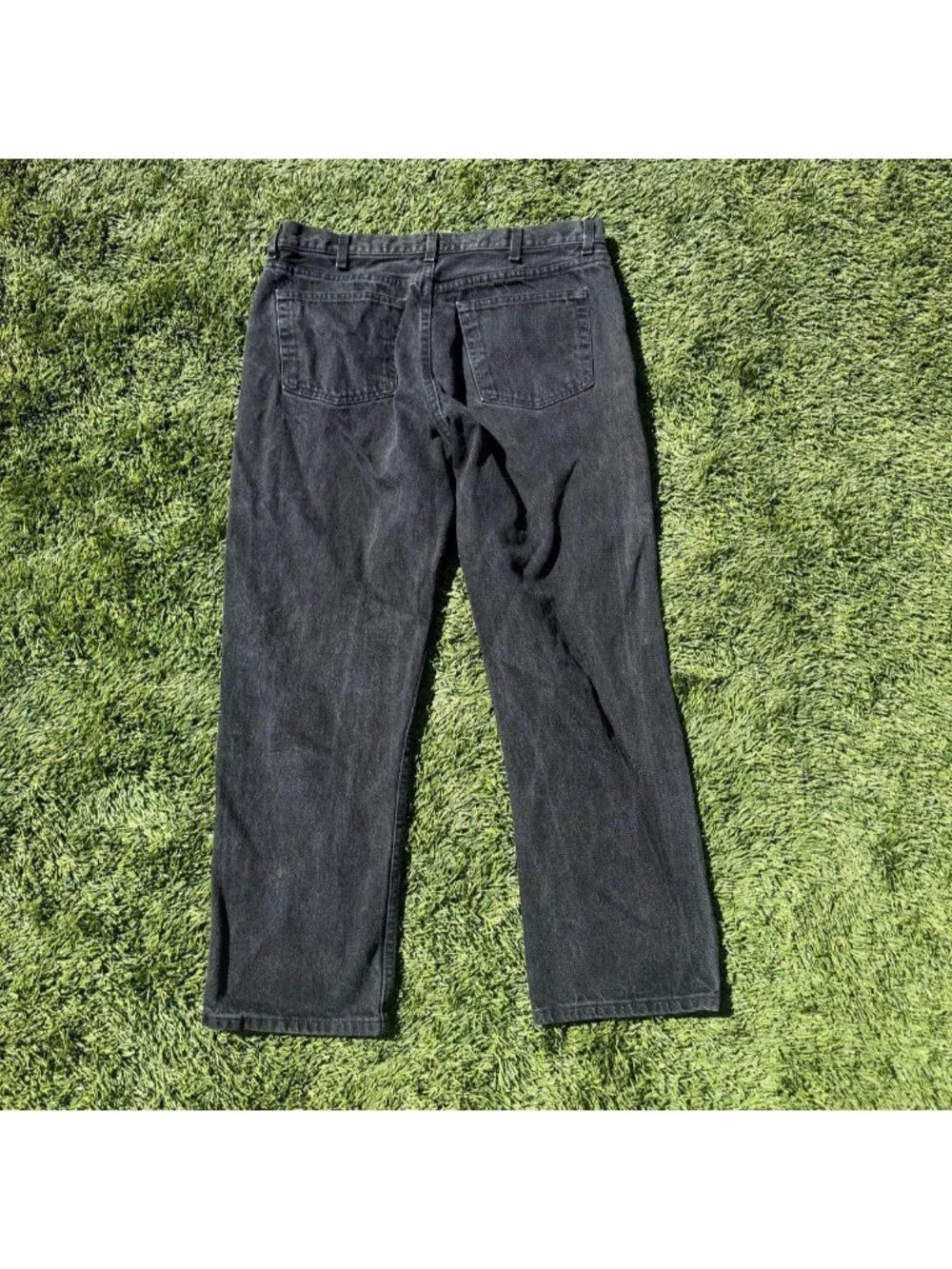 Levi's Black Jeans Relaxed Straight 36x30 Men's